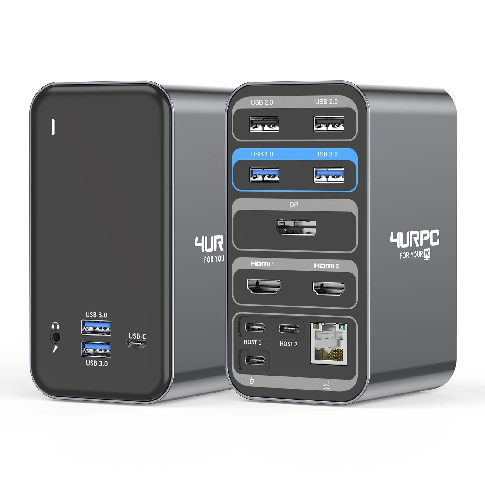 Ugreen USB-C Hub 4K HDMI Adapter RJ45 USB 3.0 PD 100W Dock MacBook Pro Air  M2 M1
