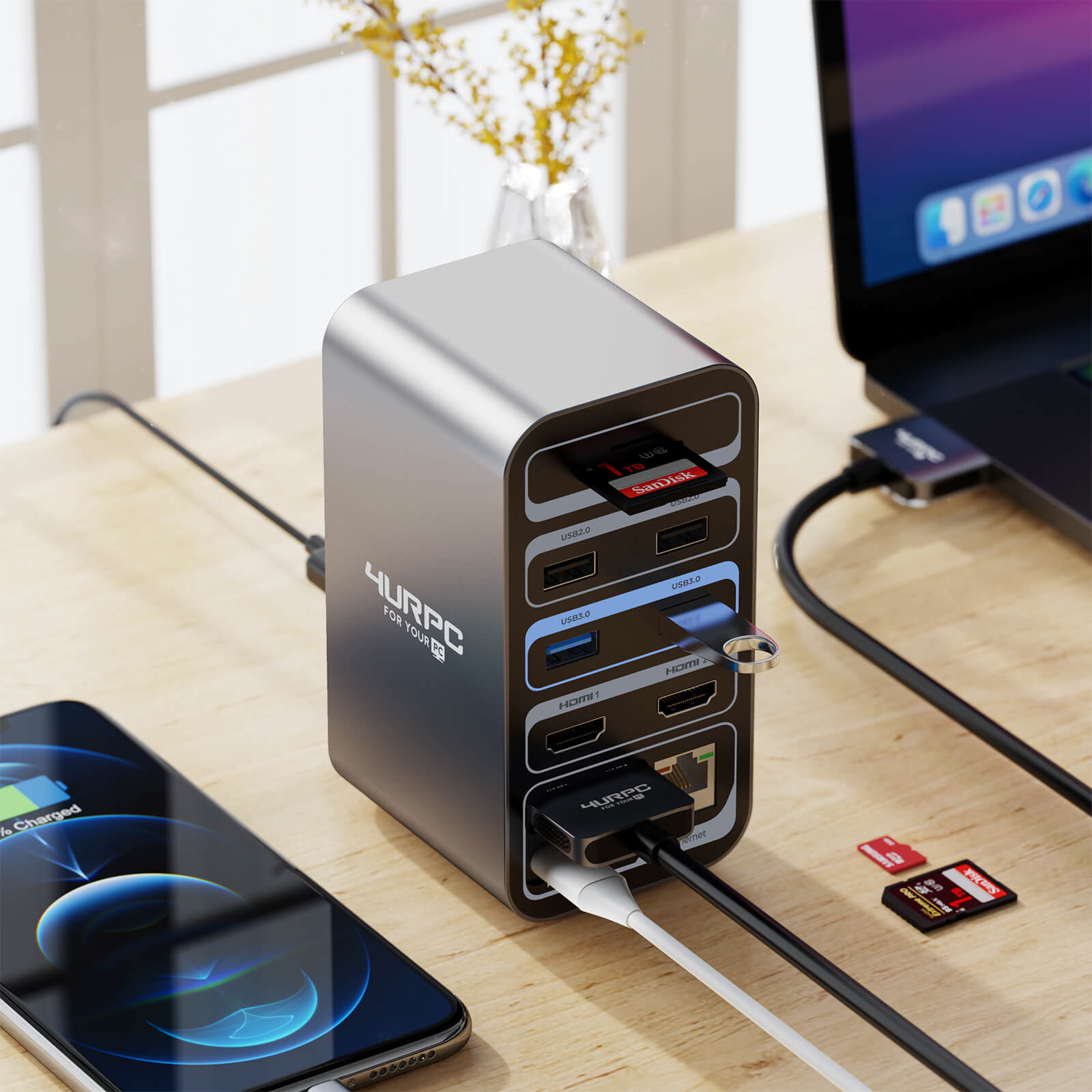 Macbook pro deals docking station